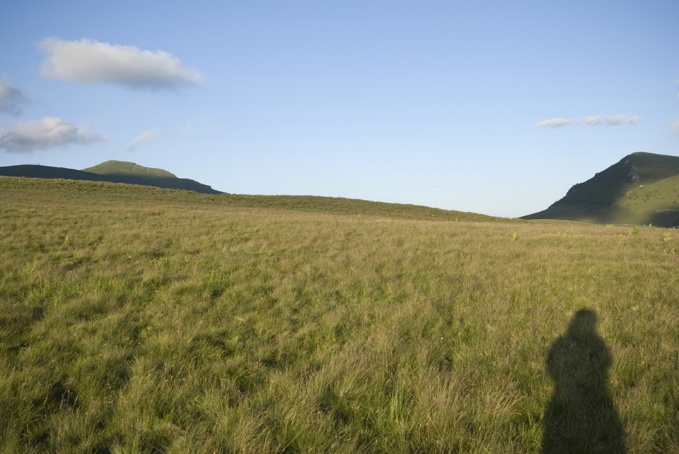 Önárnyékkép a Nucet hegyen.