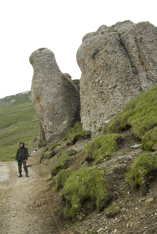 Az Omu előtti utolsó nyereg, a Cerbului-nál.